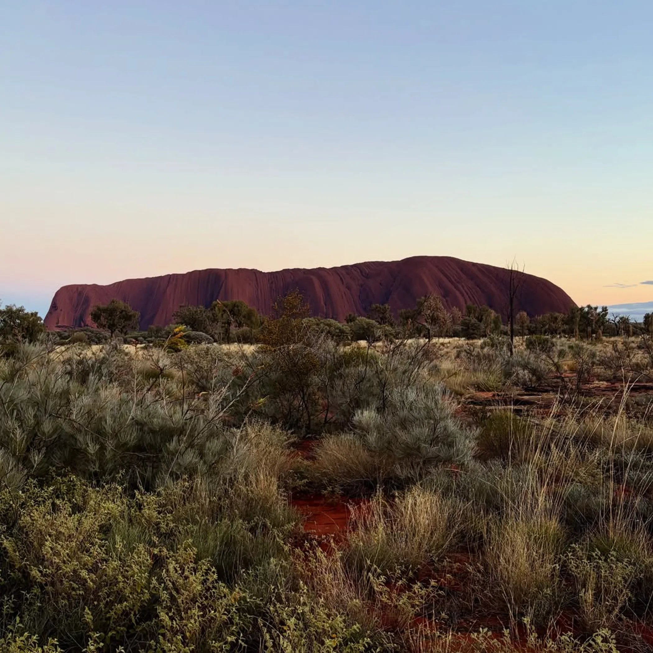 dramatic summer storm over uluru